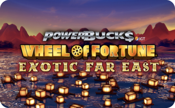 powerbucks wheel of fortune exotic far east