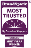 Brand Spark Most Trusted 2023 by Canadian Shoppers, Ontario