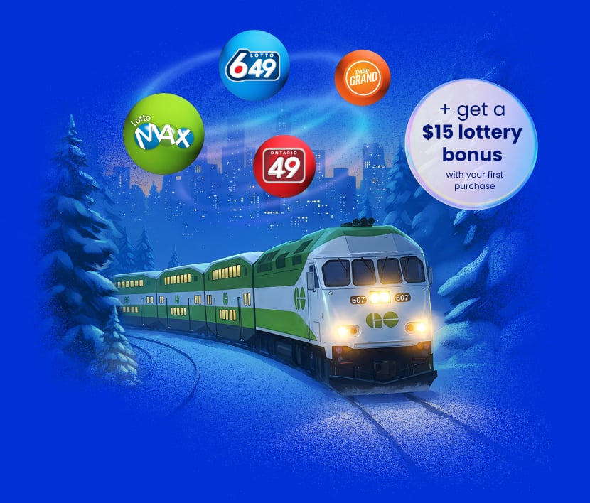 + get a $15 lottery bonus with your first purchase