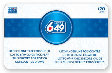 Lotto 649 Gift Card