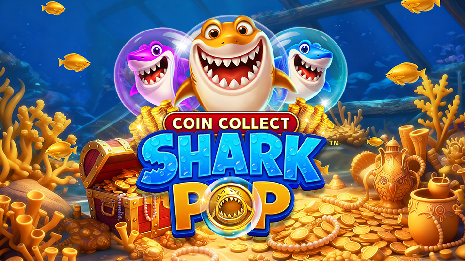Shark Pop Coin Collect – Coin Bonus Slot – OLG