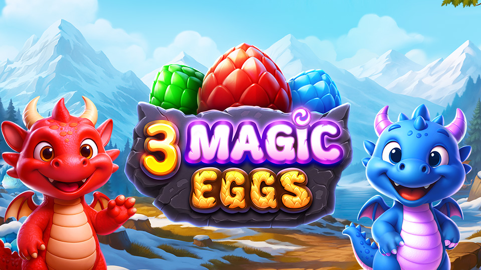 3 Magic Eggs – Chest Respin Bonus Slot – OLG Online Casino