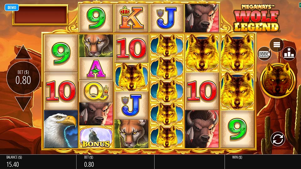 Wolf Legend Megaways - Game Info