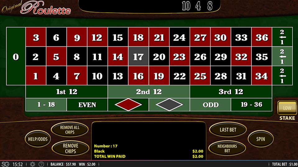 Play Original Roulette | Online Casino | OLG.ca