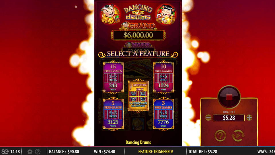 Free Slots Dancing Drums
