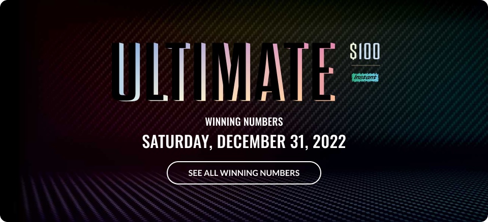 $100 Ultimate Winning Numbers