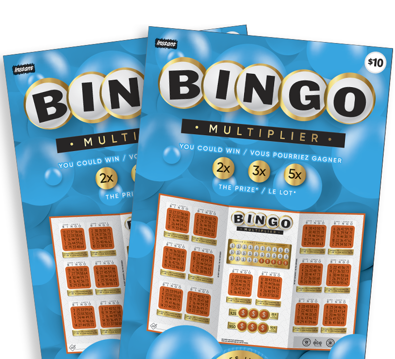 Deux billets Bingo Multiplier 3079