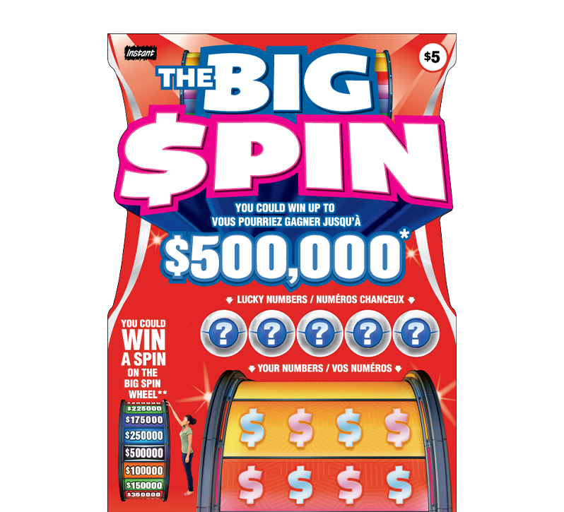 The BIG SPIN ticket