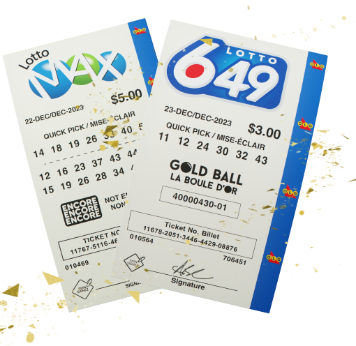 Billets LOTTO 6/49 + LOTTO MAX