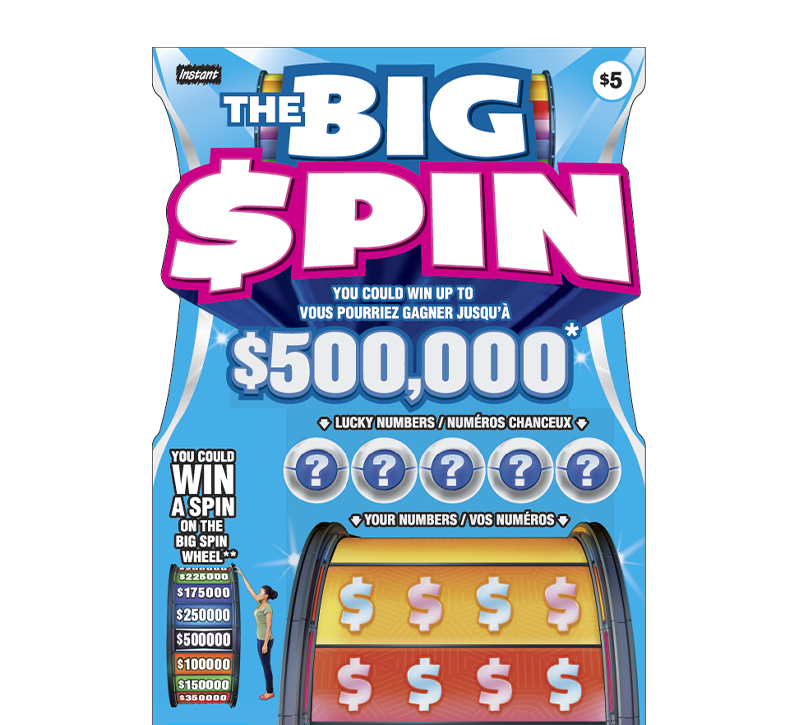 The BIG SPIN ticket