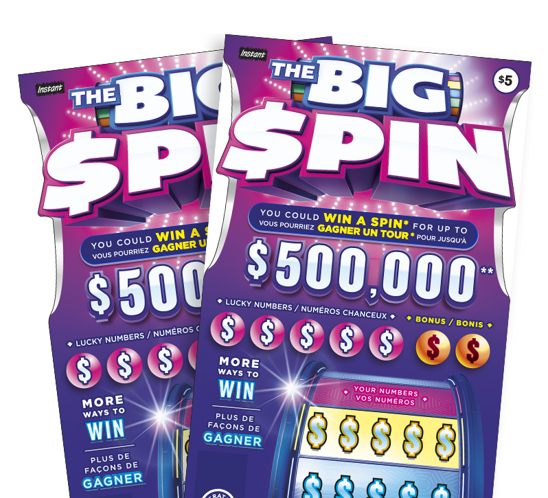 Deux billets The Big Spin