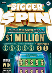The BIGGER SPIN ticket