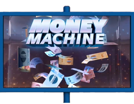 Money Machine game in display screen