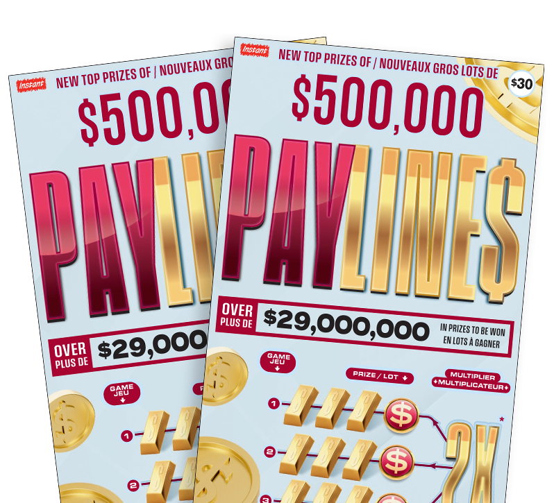 Paylines 2480 ticket