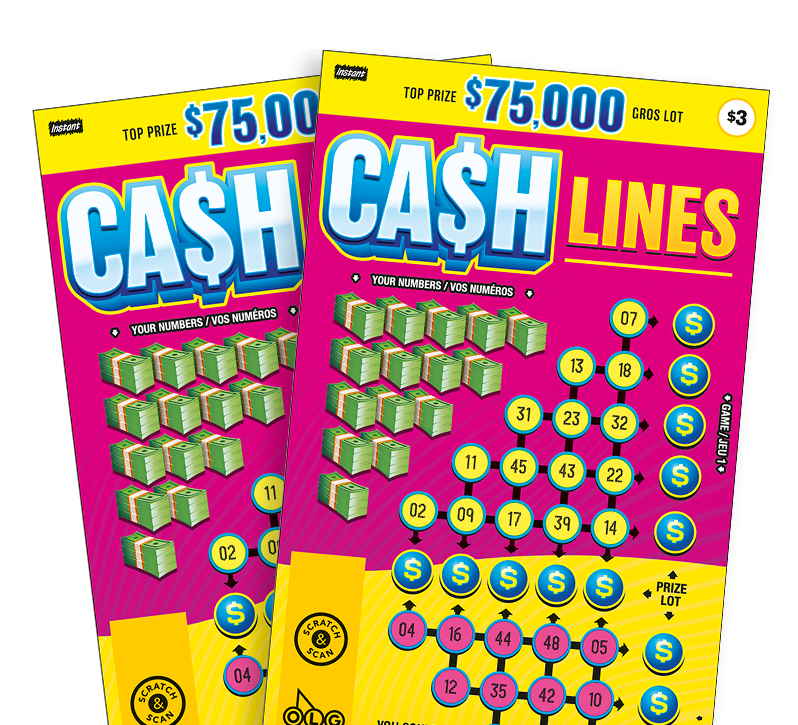Deux billets Cash lines 2496