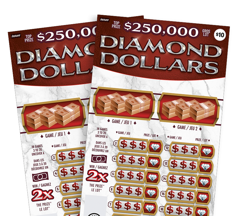 DIAMOND DOLLARS 2519 ticket