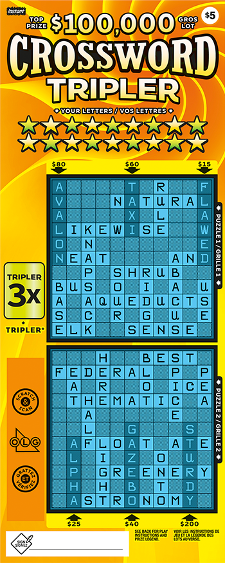 CROSSWORD TRIPLER 2273 ticket