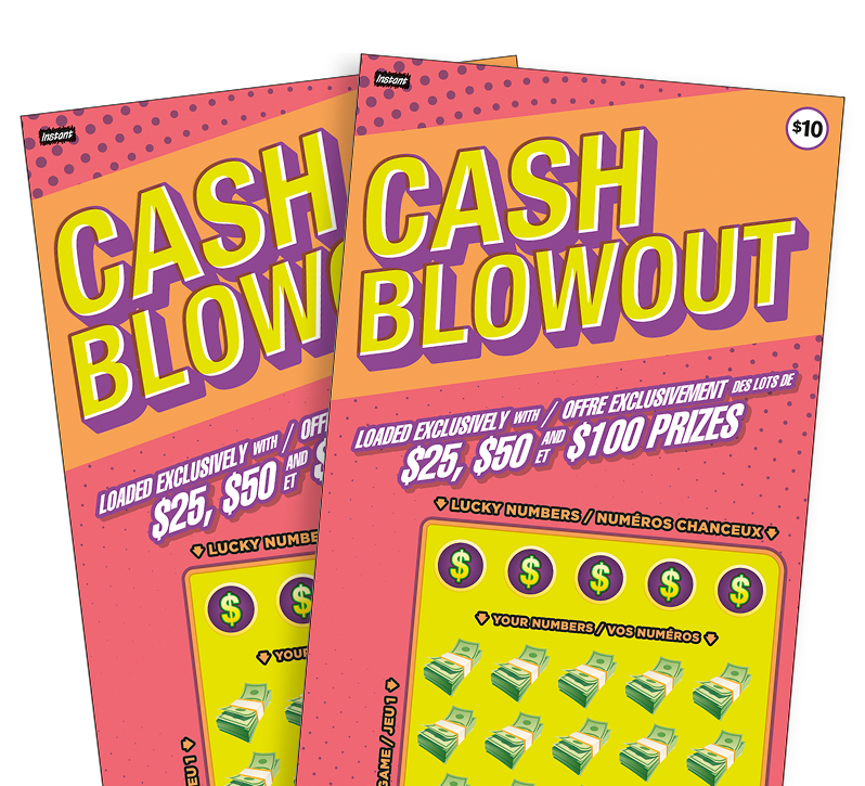 Cash blowout 2594 tickets