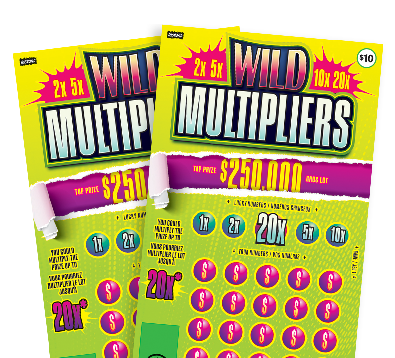 WILD MULTIPLIERS 2508 tickets
