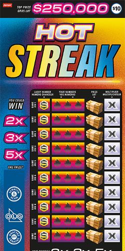 Hot Streak 2498 ticket