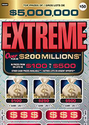 EXTREME — $5,000,000 Top Prize