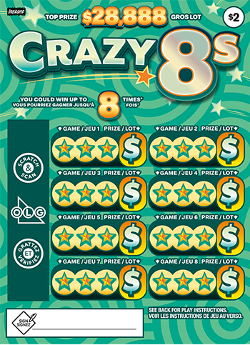 Crazy 8s 2494 ticket