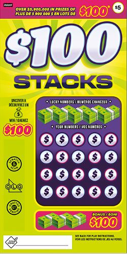 $100 STACKS 2506 ticket