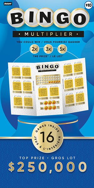 Instant Bingo 3086 ticket