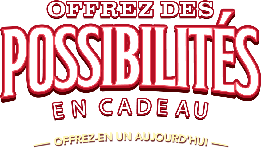Give the gift of possibility. Gift one today!