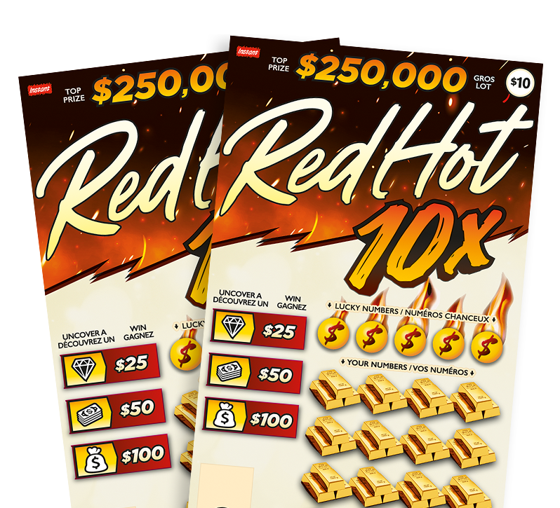 RED HOT 10X 2534 tickets