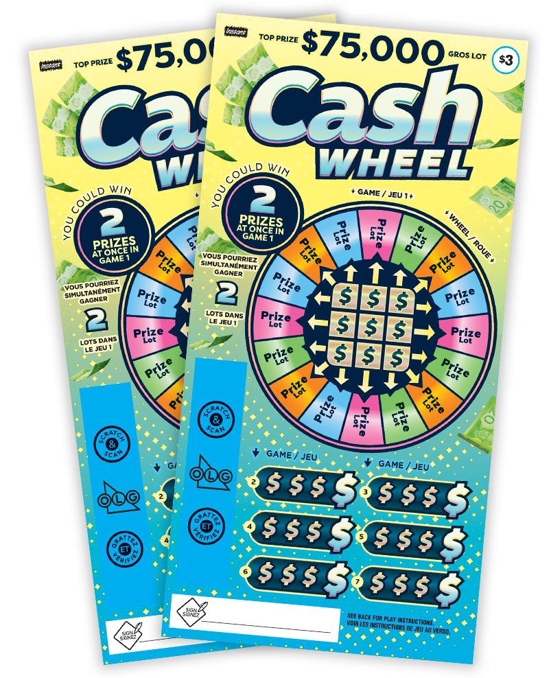 CASH WHEEL 2548 ticket