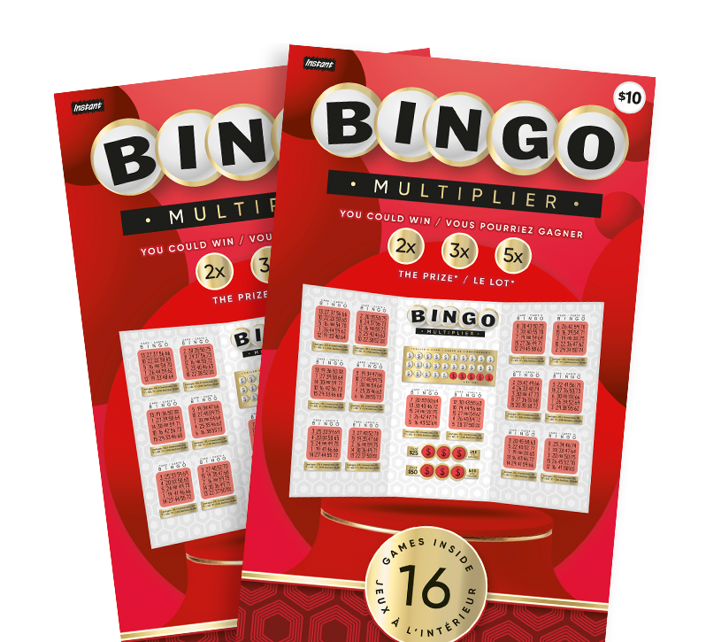 Deux billets Bingo Multiplier 3086 