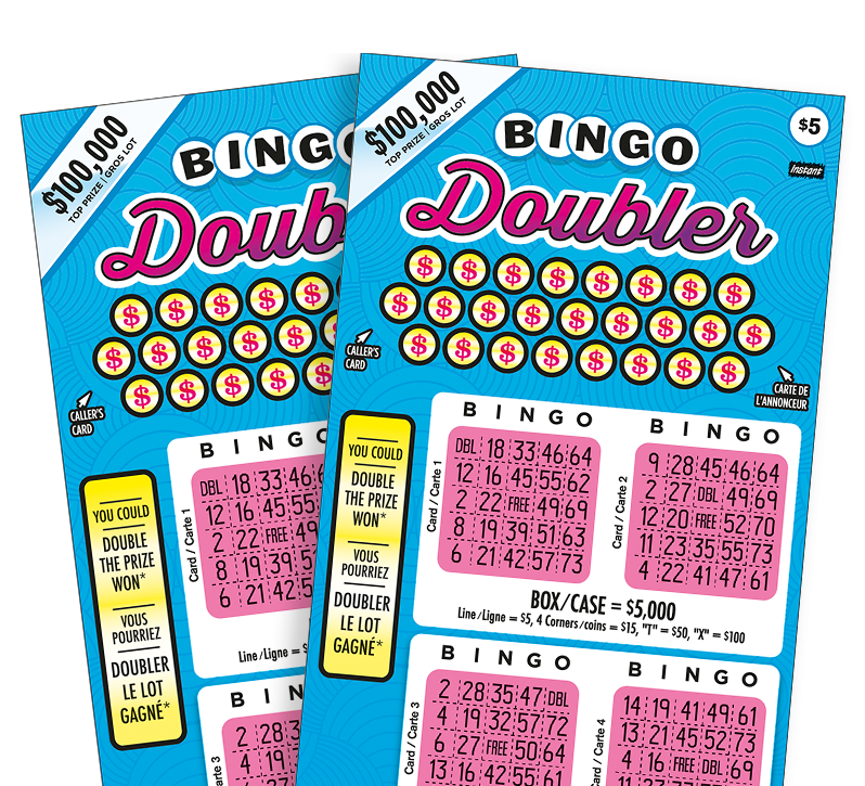 Deux billets Bingo Doubler 3424