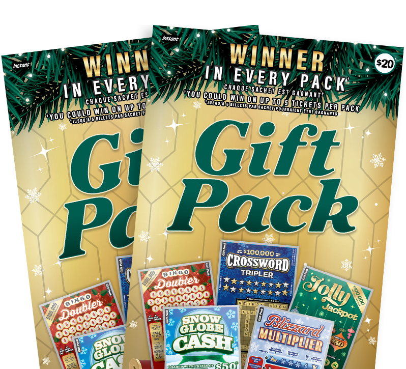 Instant gift pack tickets