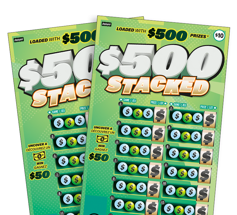 Deux billets $500 STACKED! 2536