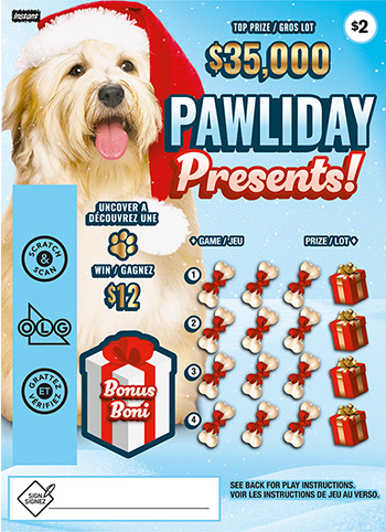 PAWLIDAY PRESENTS 2541 ticket