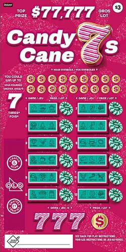 Billet CANDY CANE 7s 2543