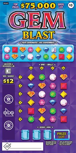 Gem Blast 2513 ticket