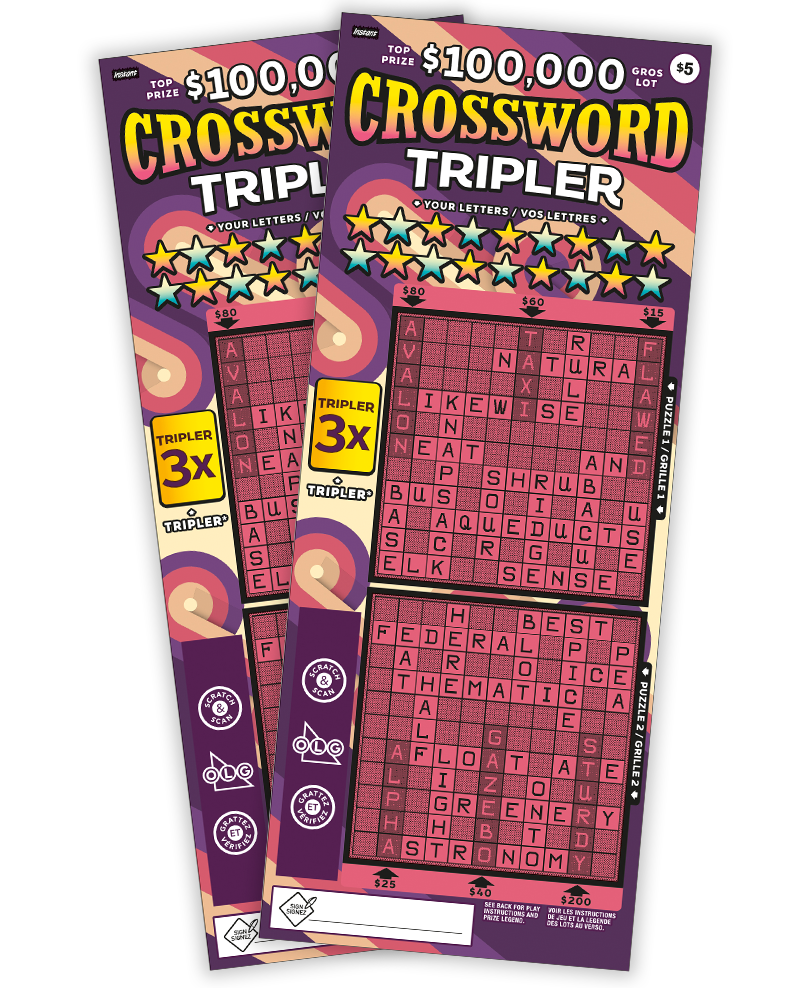 CROSSWORD TRIPLER 3310 tickets