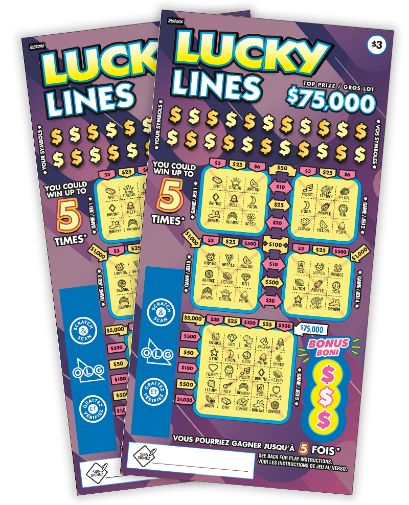 Deux billets LUCKY LINES 2530
