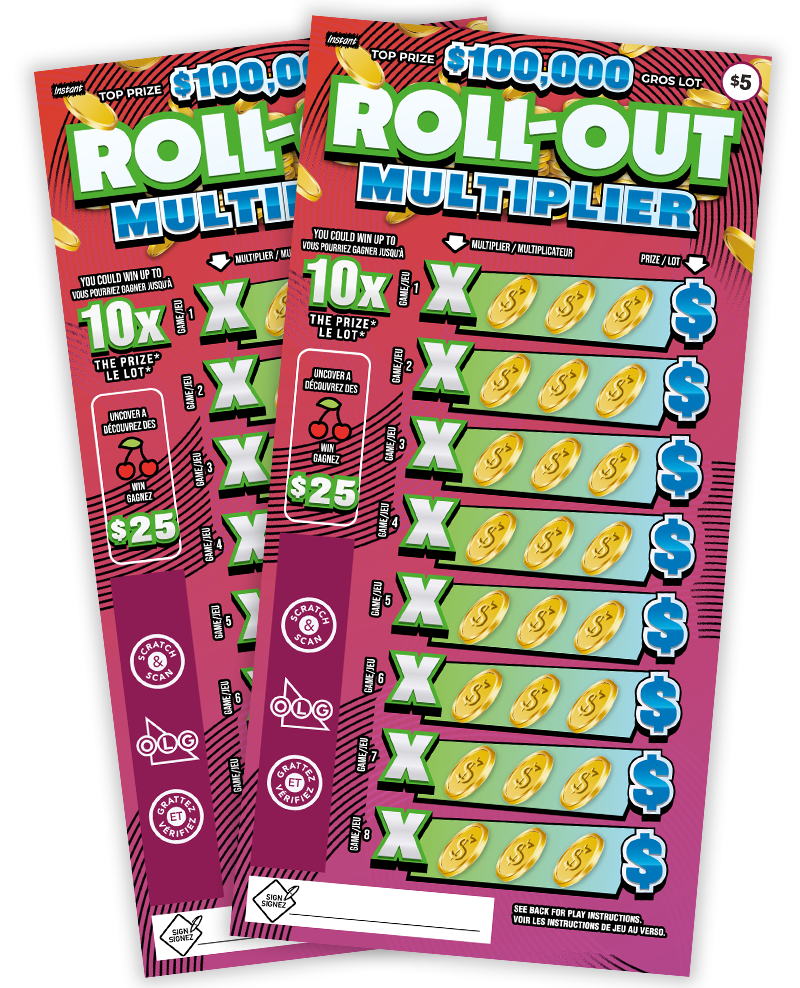 Deux billets roll-out multiplier 2547
