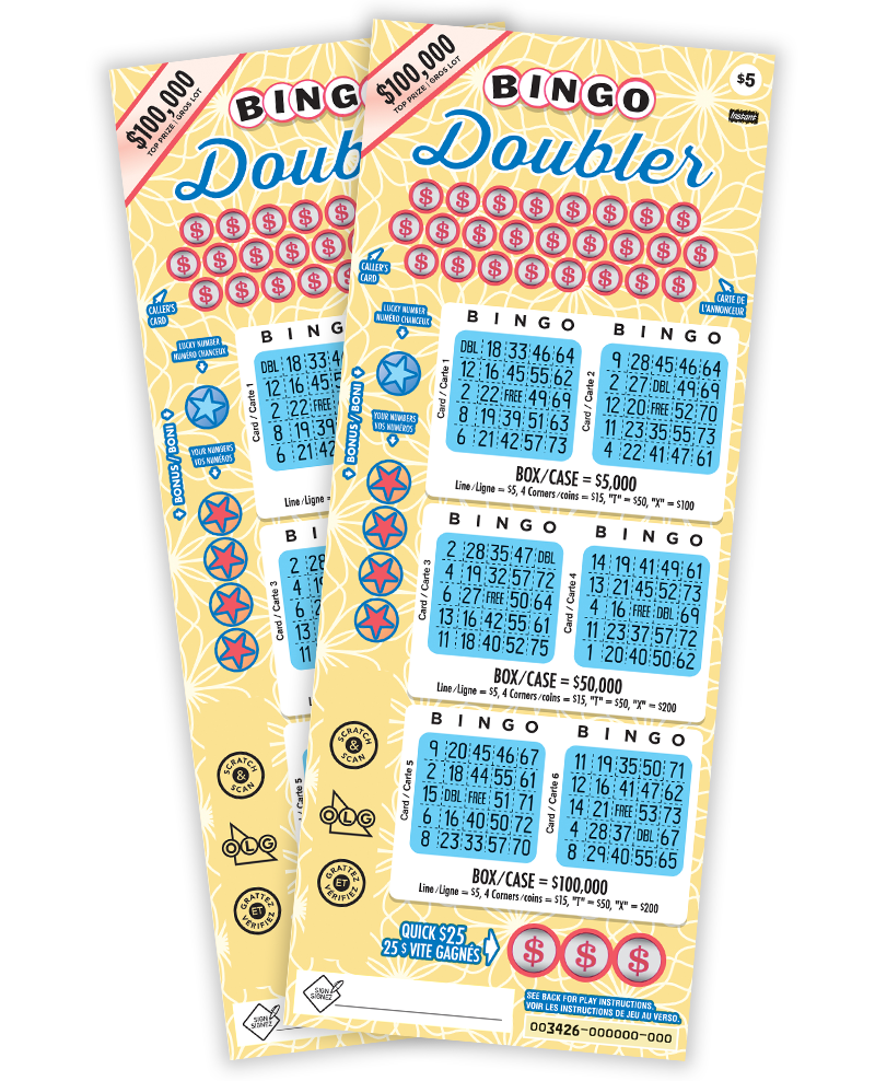 Bingo Doubler 3425 ticket
