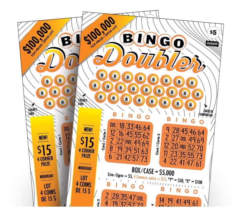 Lotto bingo template