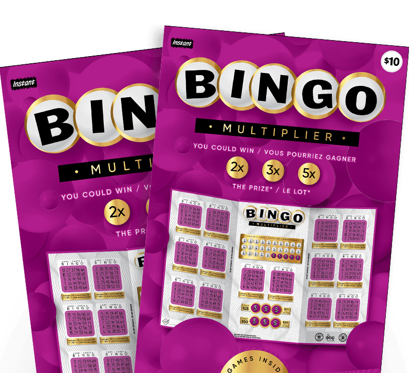 Deux billets Bingo Multiplier 3077