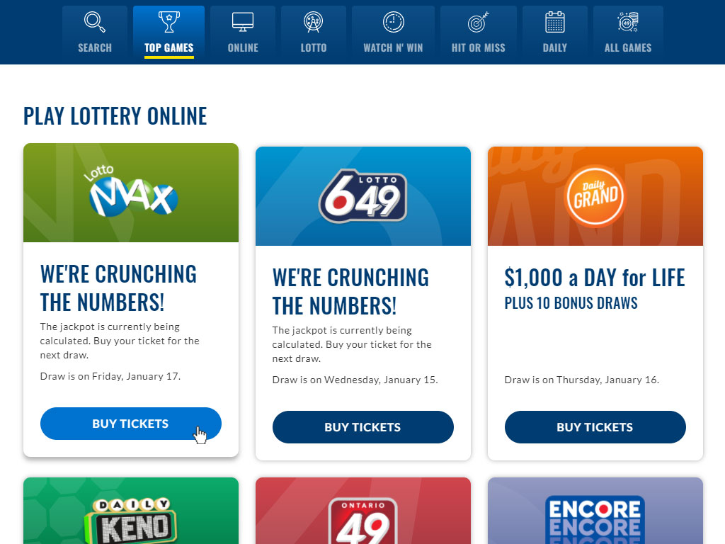 Get Lotto Max tickets and play the lottery in BC 