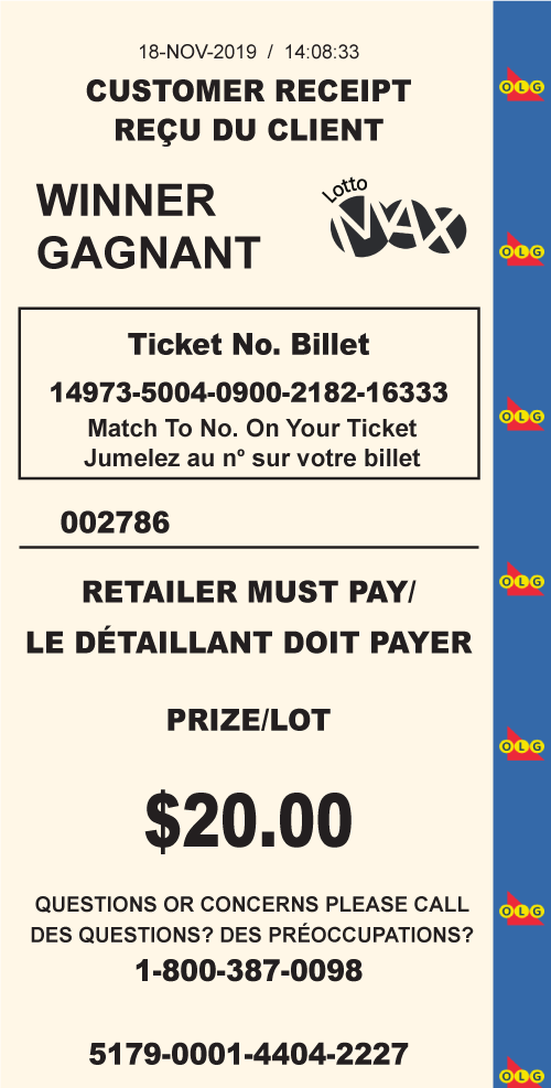 Billet de LOTTO 649