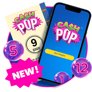 Nouveau! Loterie CASH POP. Offert en ligne et en magasin.