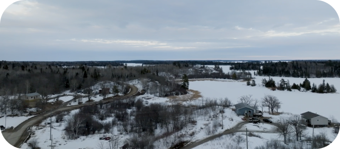 Photos du paysage de la communauté d’Iskatewizaagegan