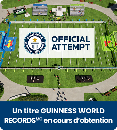 Un titre Guinness World Records(mc) en cours d’obtention