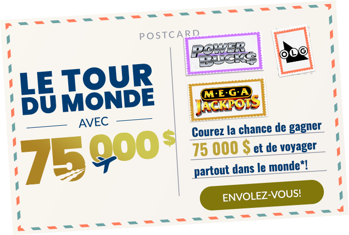 Le tour du monde avec 75 000
